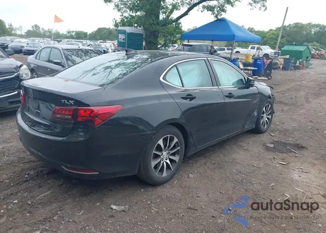 2016 Acura Tlx Tech из США, поврежденный, VIN 19UUB1F54GA001789